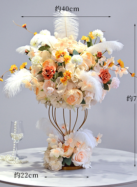 KTV桌面摆花生日包厢氛围装饰花