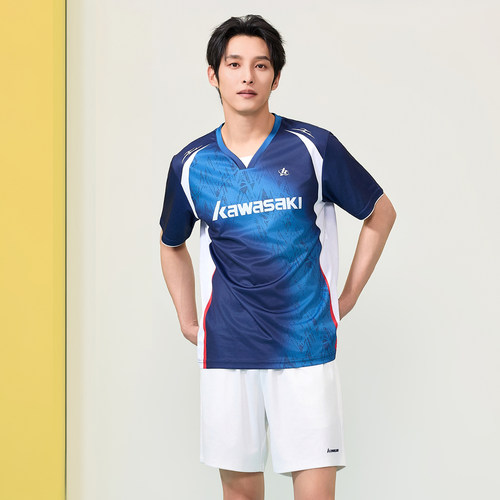 kawasaki川崎果缤纷速干夏季运动短裤男速干透气五分裤羽毛球裤 - 图3