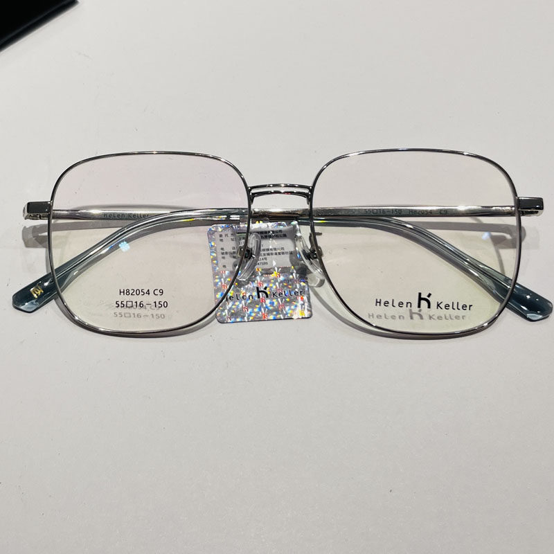 【王一博同款】海伦凯勒眼镜框近视女有度数眼镜框大框男潮82054 - 图2