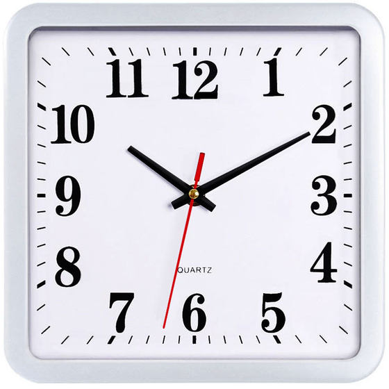 Large font cost-effective clock and wall clock for the elderly