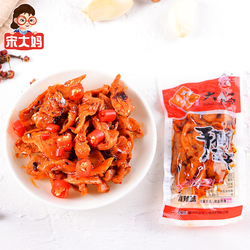 宋大妈手撕豆干500g散装小零食辣条 宋大妈豆腐干