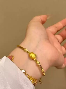 凯蒂猫手链可爱轻奢小众设计高级感学生生日礼物送女友手环小手饰