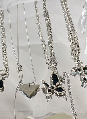 其他钛钢项链女毛衣链高档