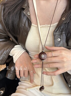 十字架项链女款2025新款复古