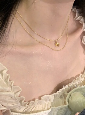 古风金属风小众颈链锁骨链