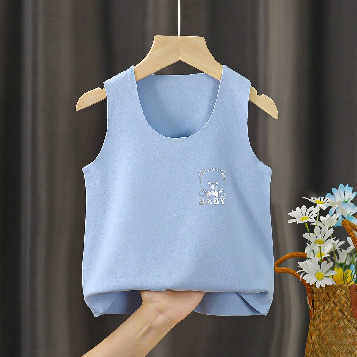 儿童德绒保暖背心春秋季婴幼儿打底男童内搭女童保暖无骨马甲坎肩,淘宝优惠券,粉丝福利购,淘宝优惠卷