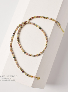 小众串珠项链追逐手作阿拉善玛瑙