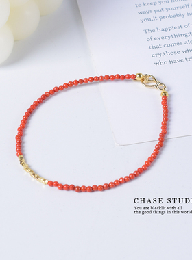 原创天然南红玛瑙手链