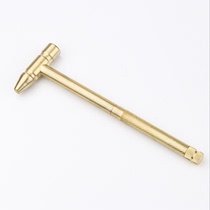 Small brass hammer miniature mini small iron hammer small hammer small hand hammer small round head hammer watch hammer nuclear head hammer
