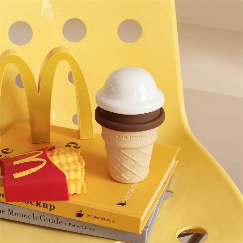 CMYD创意生日礼物甜筒杯子原创咖啡杯陶瓷带盖水杯随手杯生日礼物,淘宝优惠券,粉丝福利购,淘宝优惠卷