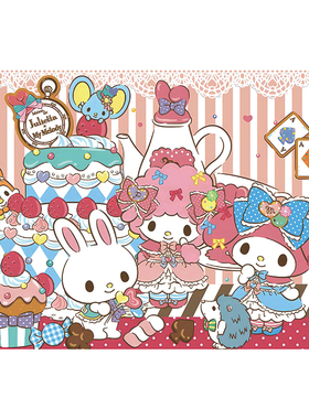 三丽鸥HelloKitty库洛米墙贴