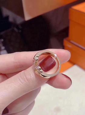 奢侈品带钻寄售戒指