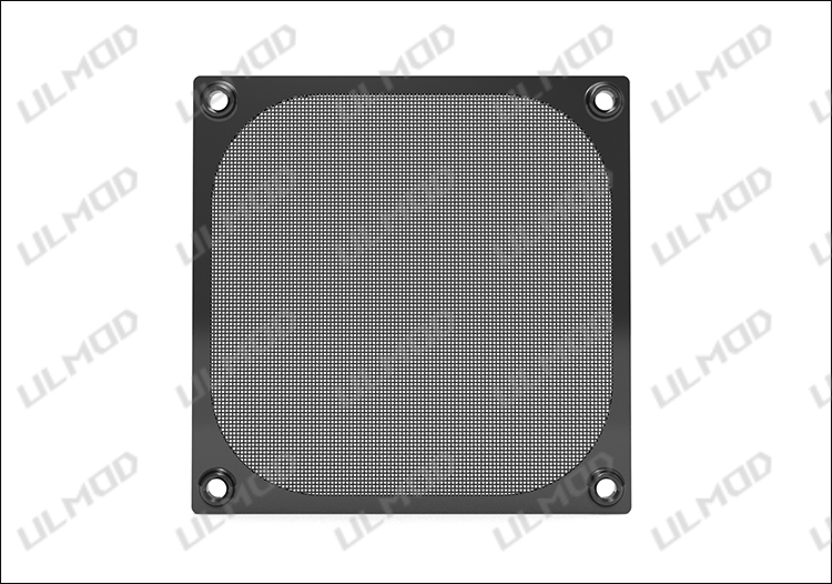 ULMOD 机箱风扇防尘网罩金属铝网12cm厘米机柜散热工业防护过滤网 - 图3