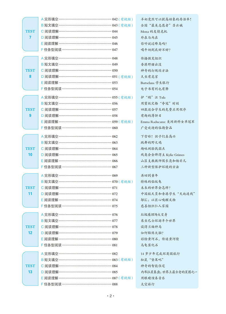 2024版一本八年级英语完形填空与阅读理解150篇初中初二英语8年级上册下册阅读组合训练同步语法练习册专项训练题英语复习辅导资料-图1