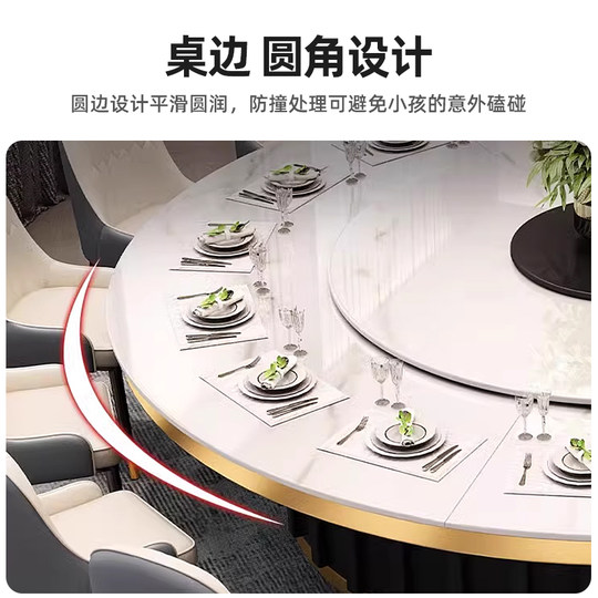 Luxury upgrade! A variety of choices for hotel large round tables!