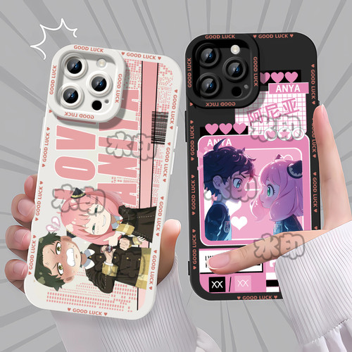 间谍过家家阿尼亚动漫手机壳适用苹果16新款Y200IVIVOY53S15IQOOZ9TURBO红米NOTE14K7017AIR111加ACE5华为NOV - 图2