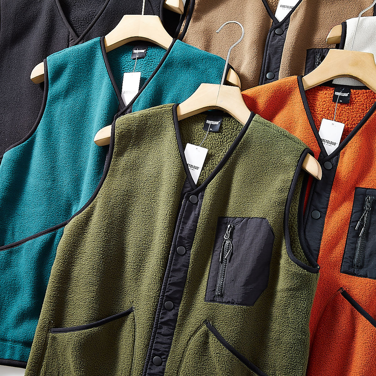 蓄热保暖 摇粒绒羊羔绒防风男士休闲百搭马甲 日系简约背心打底秋,淘宝优惠券,粉丝福利购,淘宝优惠卷