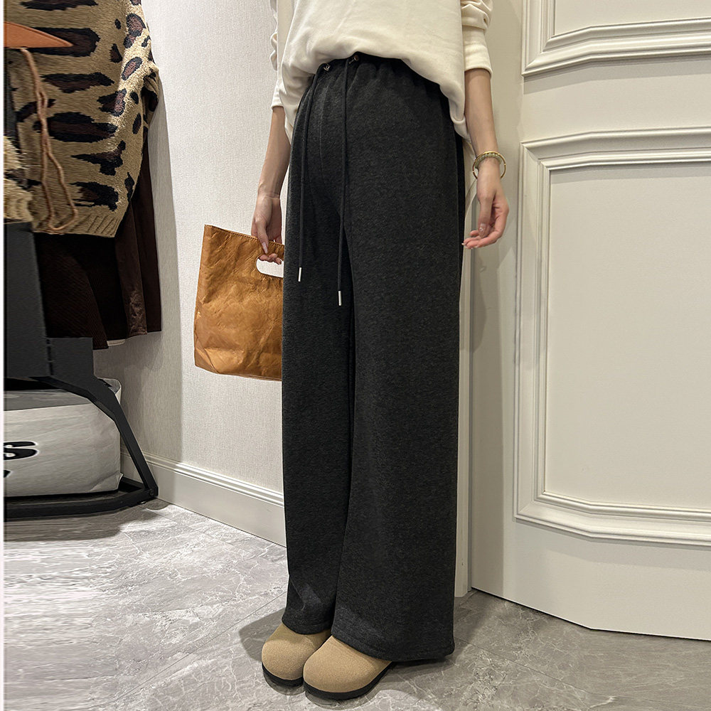 版型超好糯米裤◆孕妇裤秋冬加绒加厚阔腿裤宽松显瘦直筒休闲长裤,淘宝优惠券,粉丝福利购,淘宝优惠卷