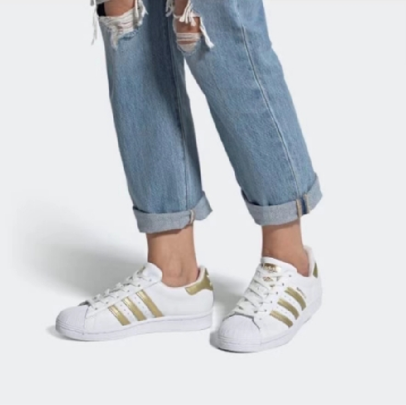 Adidas SUPERSTAR男女贝壳头休闲板鞋  FX7483 B23644 GX2538 - 图1