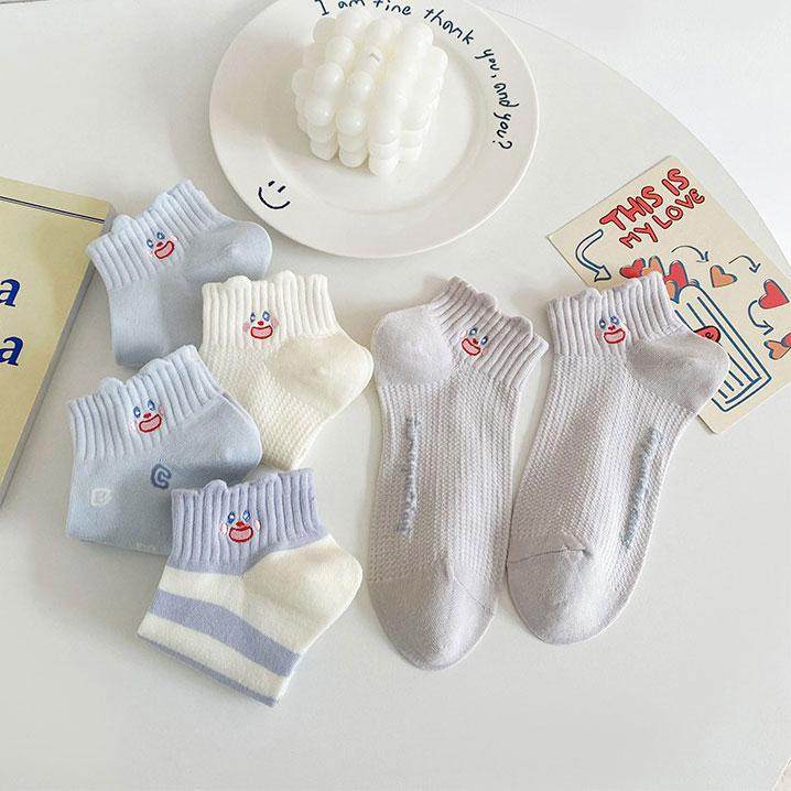 美拉德袜子女士短袜春夏季薄款低帮吸汗防臭船袜学生甜美百搭女袜,淘宝优惠券,粉丝福利购,淘宝优惠卷