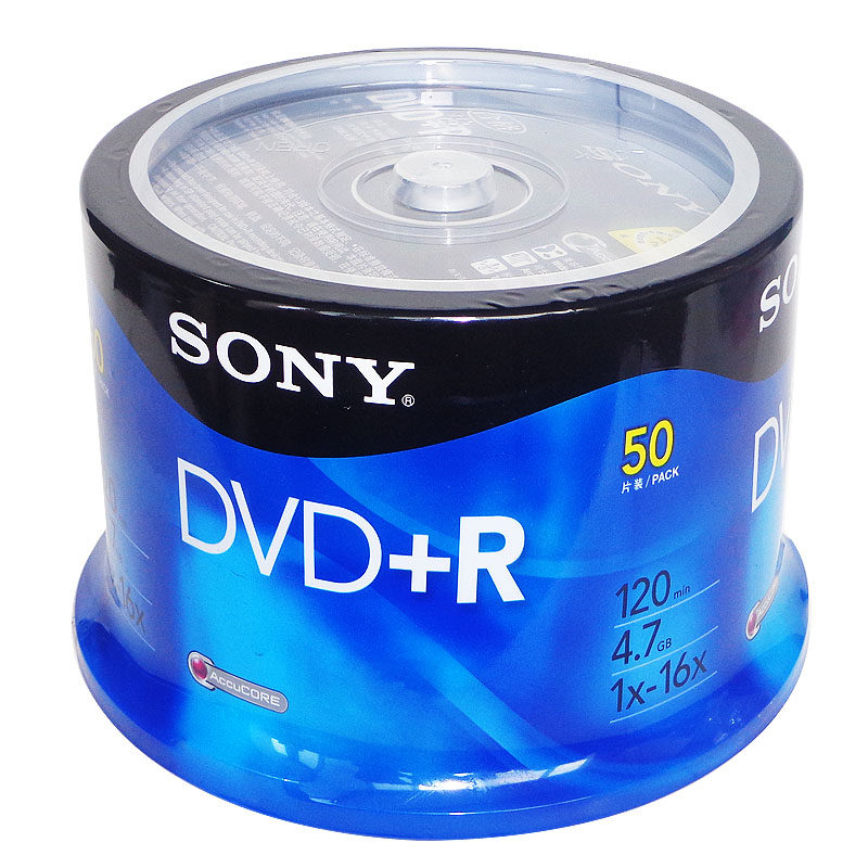 sony原装行货dvd刻录4.7 g刻录盘 荣基数码刻录盘