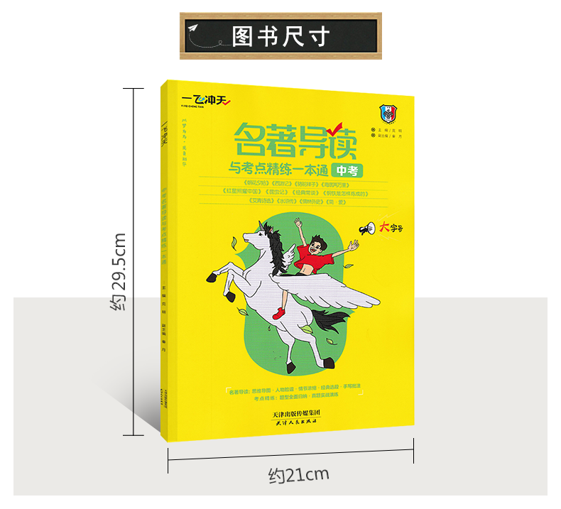 2024新版一飞冲天九年级中考名著导读与考点精练一本通含朝花夕拾西游记骆驼祥子海底两万里昆虫记初三9年级语文专项训练题-图1