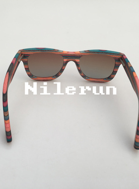 墨镜时尚风炫彩粉红色太阳镜