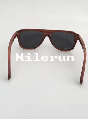 墨镜个性风复古竹子框架太阳镜