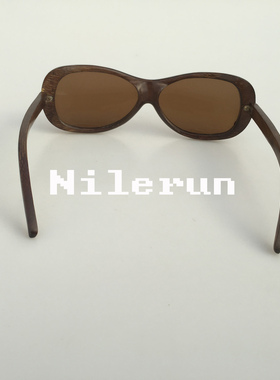 墨镜个性风蝶形女士竹子太阳镜