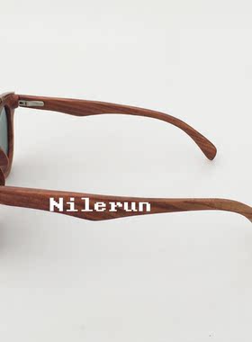 墨镜金属炫酷蓝色彩膜偏光太阳镜