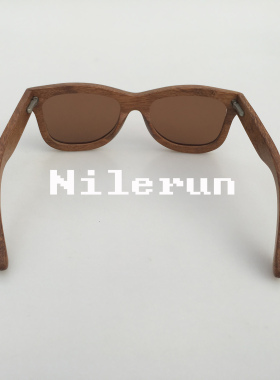 墨镜竹制太阳眼镜