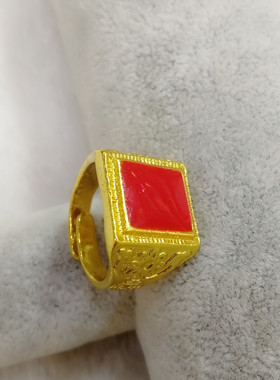 活口可调节戒指合金嘻哈通用道具