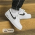 Nike Nike Air Force 1 AF1 Air Force số 1 Trắng xanh Trắng Đỏ Đen Móc đôi giày đôi AO2423 - Dép / giày thường