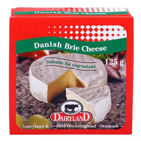 丹麦必然芝士Danish Brie cheese白霉软奶酪即食布里奶酪125g - 图3