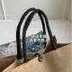 New fashionable and versatile linen hand-held shopping bag, large-capacity women's bag, shoulder crossbody bag, canvas commuter tote bag