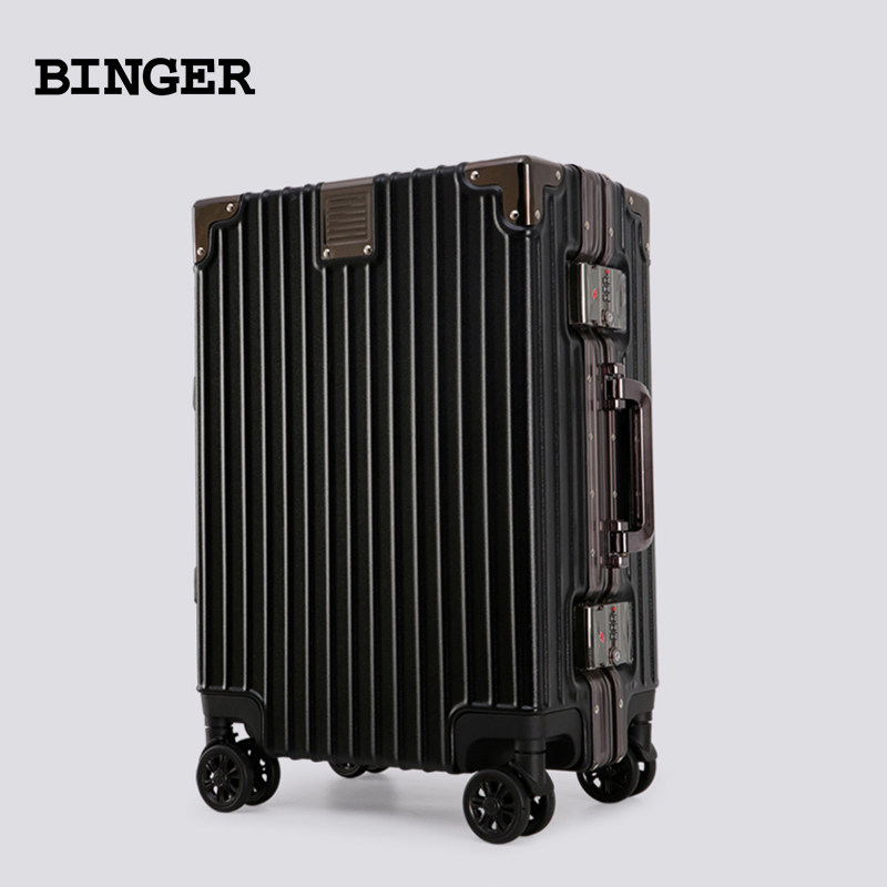 binger网红女男小型20寸24拉杆箱 binger旅行箱