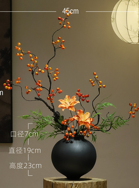 宋代美学复古新中式陶瓷禅意摆件