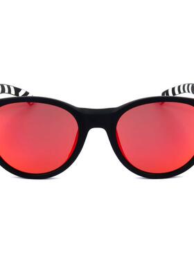 代购Smith男女太阳镜防紫外线高清视野轻便佩戴时尚外观圆形黑色