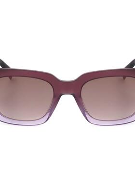 代购Missoni女士太阳镜防紫外线渐变色轻盈佩戴清晰视野方形紫色