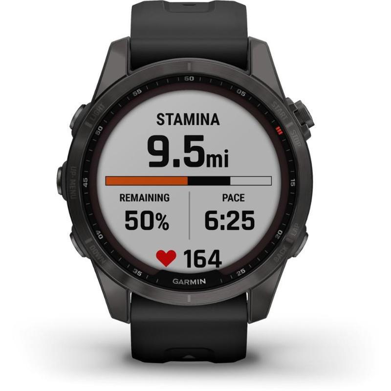 佳明GARMIN fenix 7S Sapphire Solar Multisport GPS手表男腕表 - 图0