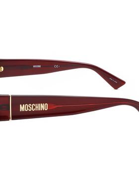 海外代购moschino/莫斯奇诺女士太阳眼镜防紫外线大框方形度假