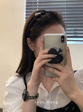 JOJOWANG高颅顶！尺梳气质发箍