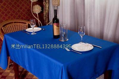 加厚墨绿色会议台布酒店桌布长方形平纹布纯色红色白色蓝色桌裙 - 图2