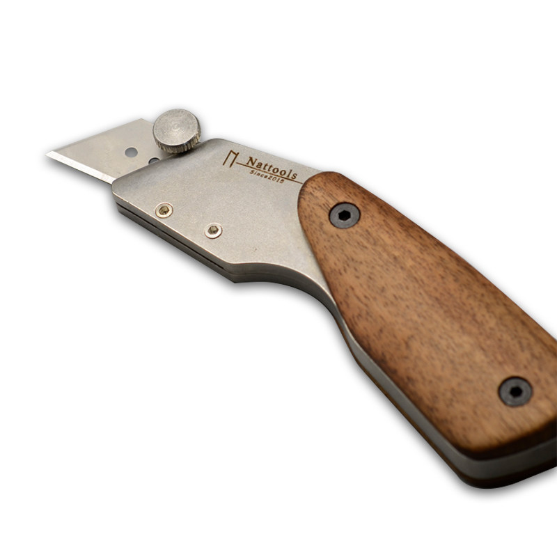 Nattools重型美工刀地毯刀零晃动裁纸刀梯形刀DIY皮具手工刀,淘宝优惠券,粉丝福利购,淘宝优惠卷