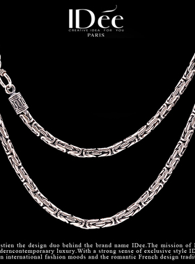 法国IDee轻奢小众设计项链潮牌