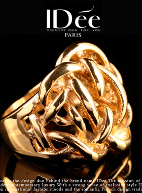 情人节礼物个性艺术戒指指环饰品