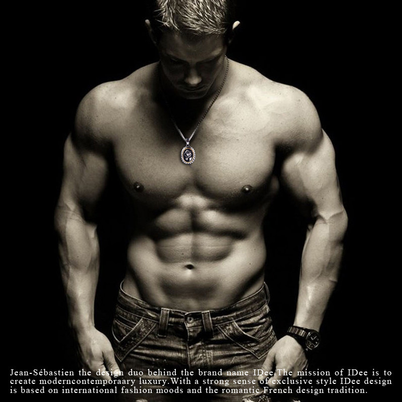 法国idee男潮牌时尚情侣个性吊坠 idee项链