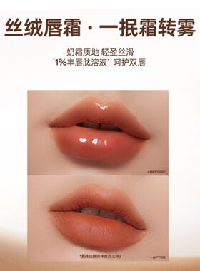 Mistine唇釉蜜丝婷奶咖唇冻秋冬泰式奶茶口红秋冬唇泥唇彩
