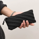 Небольшая маленькая сумка клатч, дизайнерский портативный вместительный и большой кошелек с молнией, косметичка, ключница