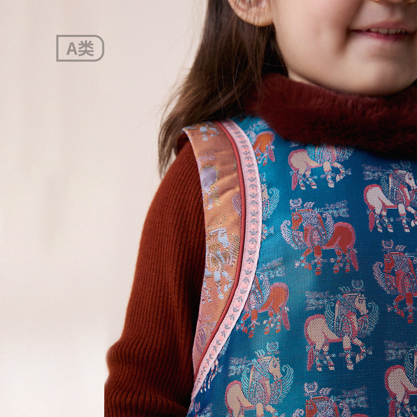 允儿妈女童2026新款马年国风旗袍背心裙宝宝洋气拜年服儿童棉服潮,淘宝优惠券,粉丝福利购,淘宝优惠卷